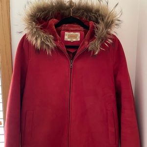 Korean Brand Red Coat